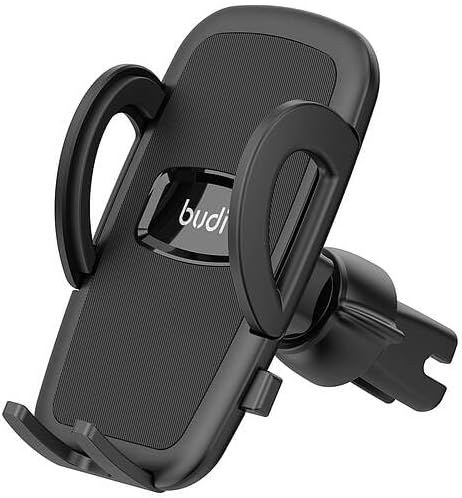 budi Universal Car Mobile Phone Mount, Suction Cup Dashboard-Window Holder with an extra Car Air Ventilation Bracket