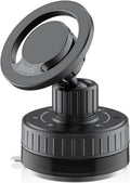 BUDI 2 in 1 Magnetic Universal Car Mount Rotation Base
