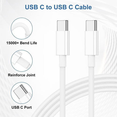 Budi - 20W USB-C PD Home Charger + USB-C PD 65W Fast Charge Data Cable - Mini Design