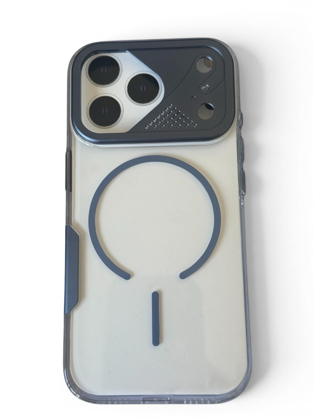 J&S Phone Case compatible with iPhone 17 ProMagSafe Compatible, Military Grade, Slim, Matte, Plastic, Shockproof, Anti-Scratch (Orange)