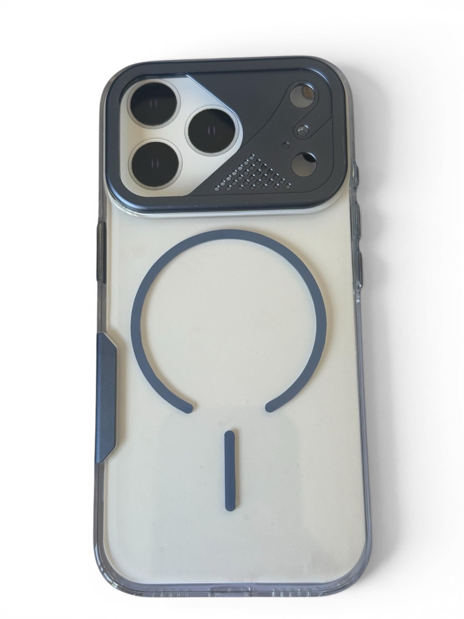 J&S Phone Case compatible with iPhone 17 ProMagSafe Compatible, Military Grade, Slim, Matte, Plastic, Shockproof, Anti-Scratch (Orange)