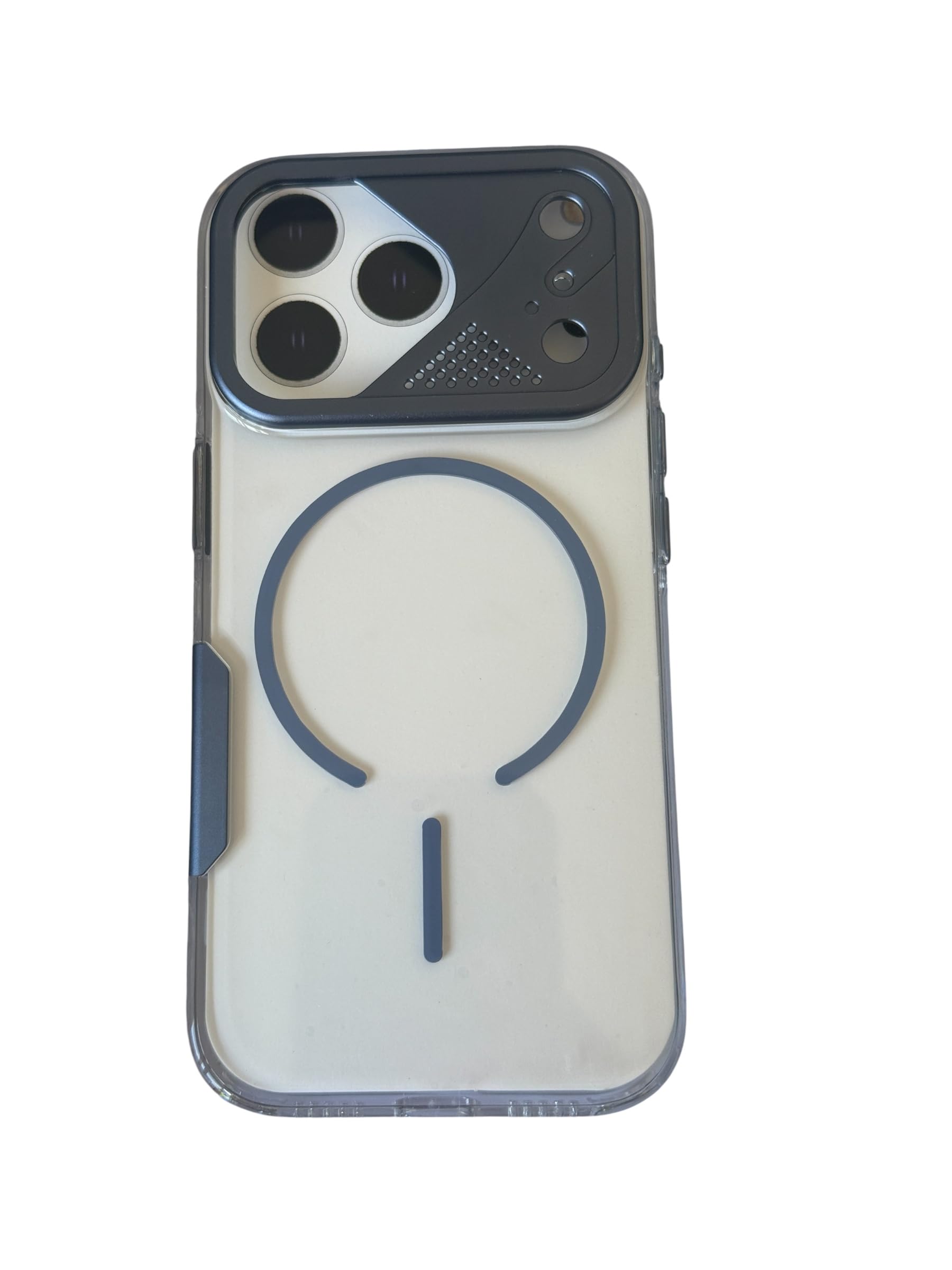 J&S Phone Case compatible with iPhone 17 ProMagSafe Compatible, Military Grade, Slim, Matte, Plastic, Shockproof, Anti-Scratch (Orange)