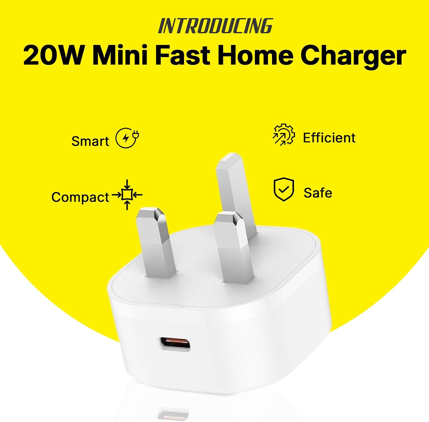 Budi - Mini 20W USB-C PD Home Charger