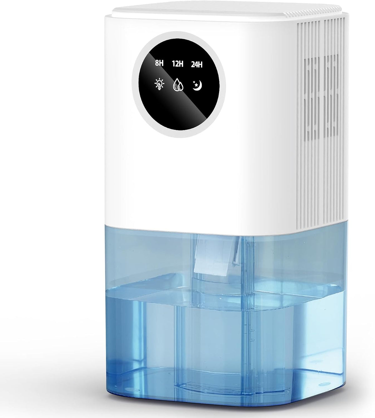 Small Dehumidifier for Home, 1700ml Capacity Portable Dehumidifiers (pearl white)