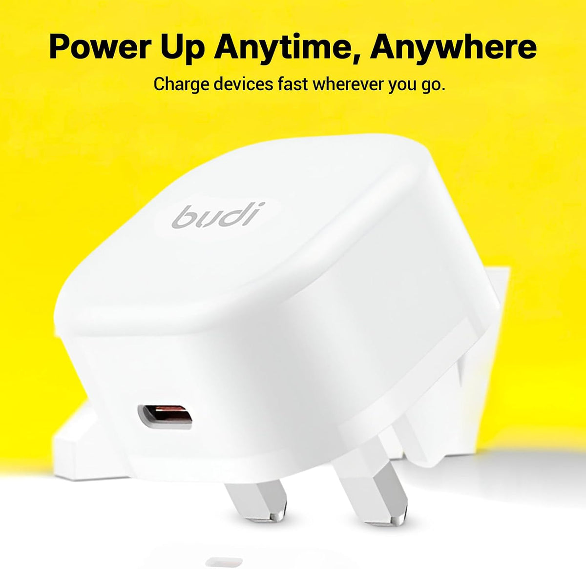 Budi - Mini 20W USB-C PD Home Charger