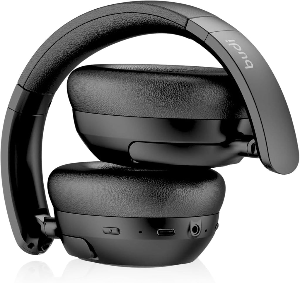 BUDI Wireless Noice Cancelling Stereo Earphones Black, EP51B